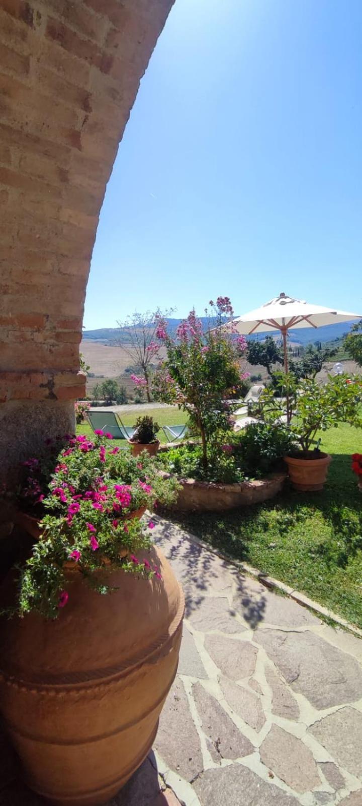 Agriturismo Il Pozzo Castiglione dʼOrcia Eksteriør bilde